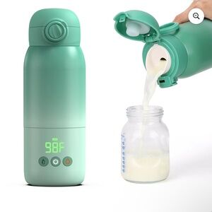 Mint Green Portable Bottle Warmer